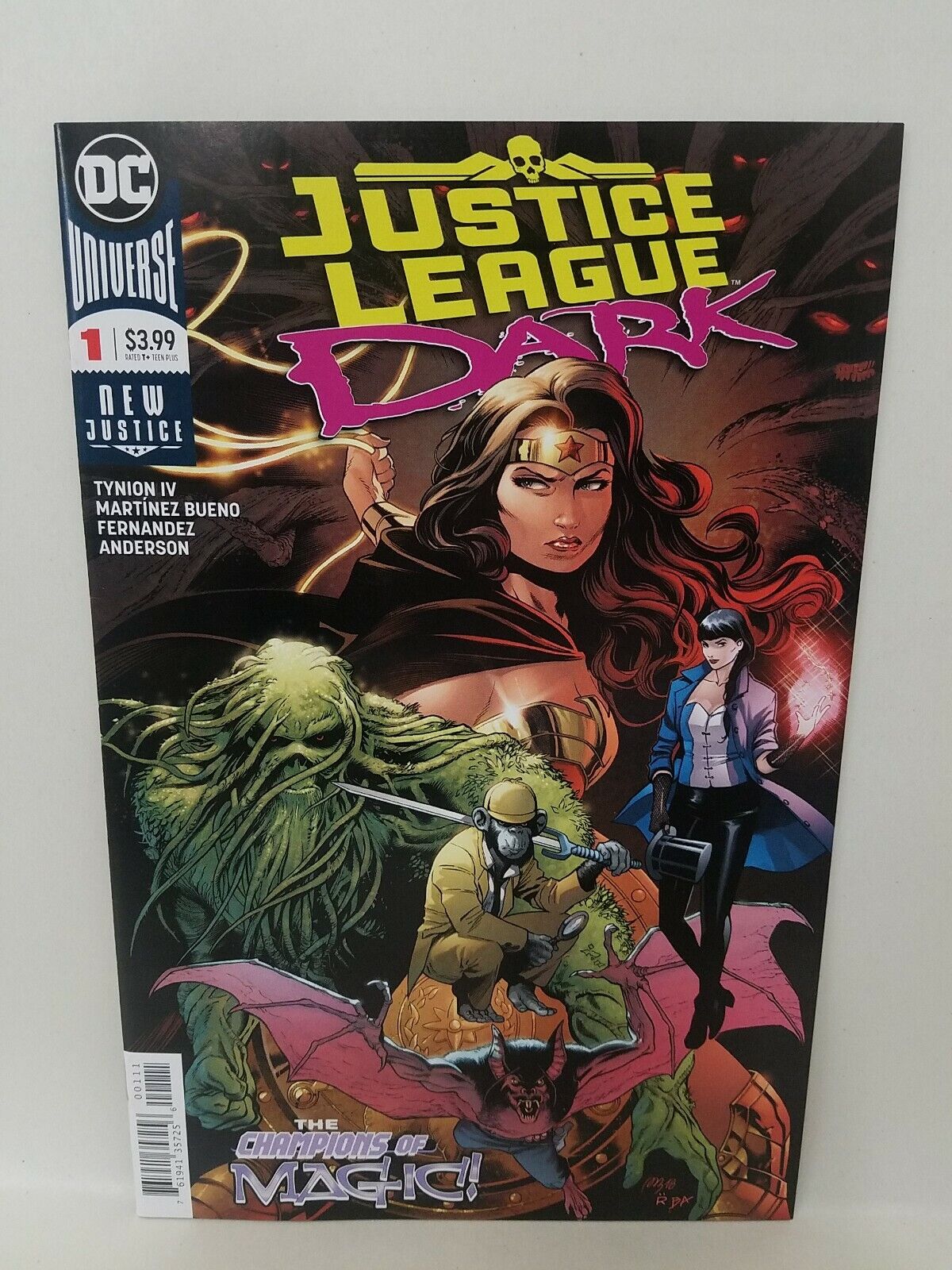 Justice League Dark (2018) #1 & 2 DC Comics New Justice Tynion IV