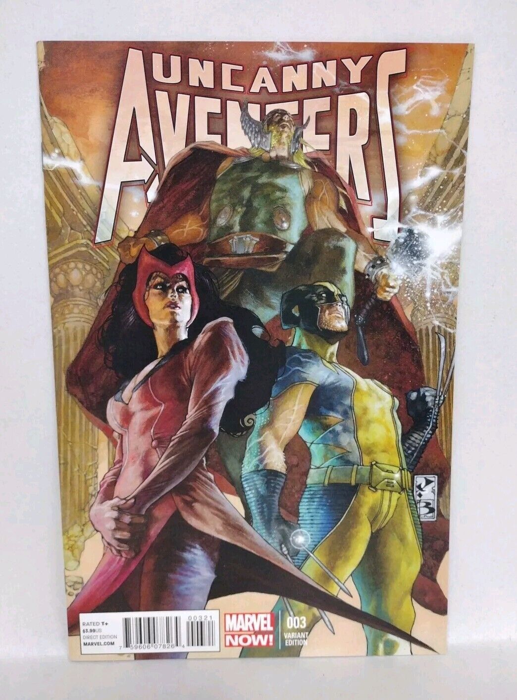 Uncanny Avengers #3 (2013) Marvel Comic 1:100 Ratio Variant Simone Bianchi NM