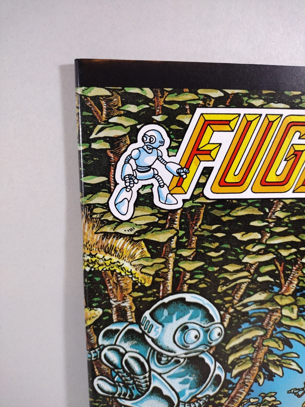 Fugitoid #1 (1985) Mirage Magazine Comic TMNT Triceritons 1st Appearance VF-NM
