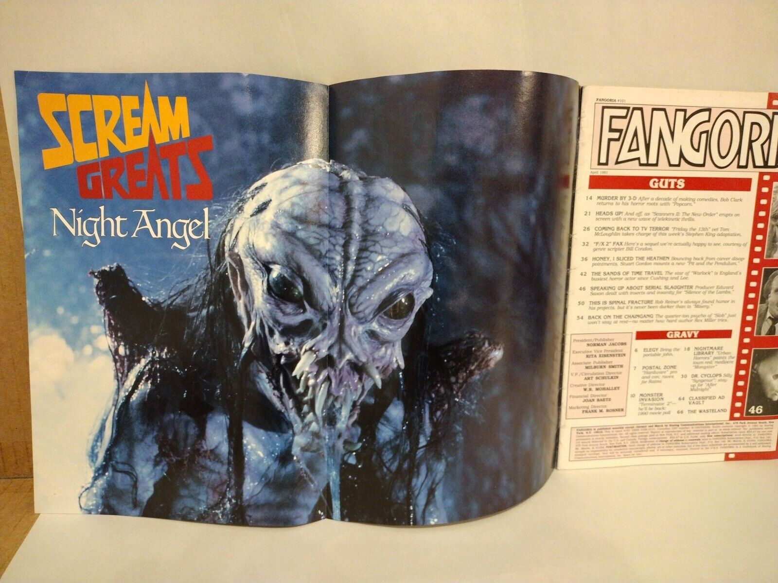 FANGORIA Magazine #101 (1991) Stephen King Sometimes They Come Back FX2 Scanners