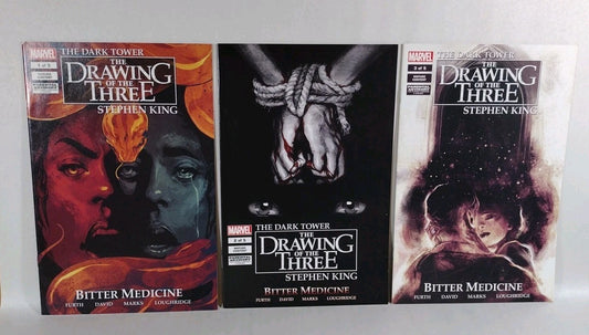 Dark Tower Drawing Of The Three Bitter Medicine (2016) Marvel Comic #1 2 3 VF