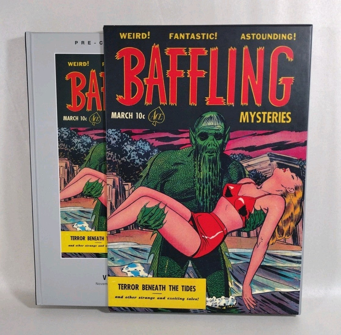 BAFFLING MYSTERIES VOL 1 Hardcover Comics SLIPCASE Edition Pre Code Classics NEW
