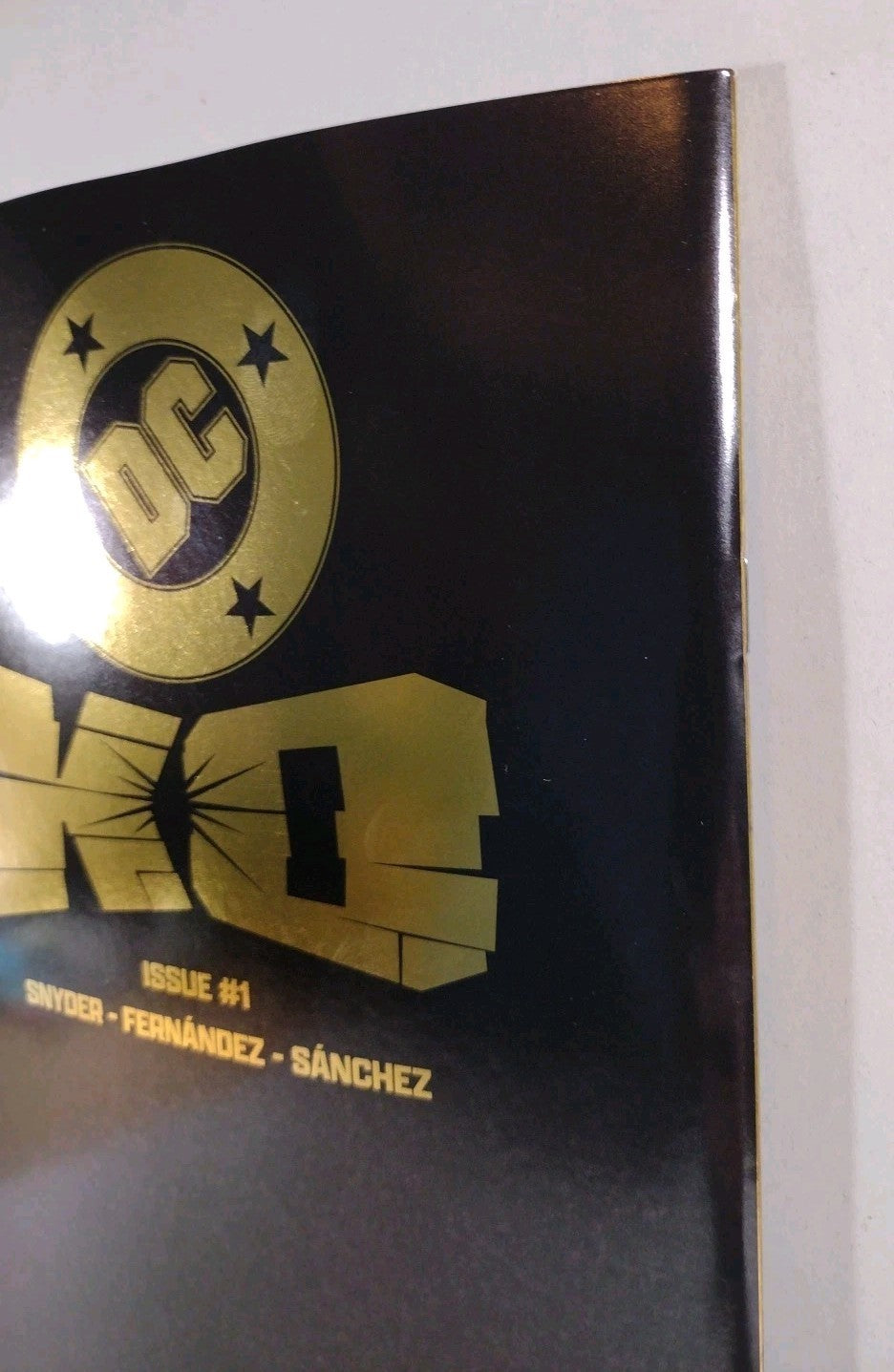 DC KO #1 (2025) DC Comic 1:100 Mark Spears Gold Foil Variant NM