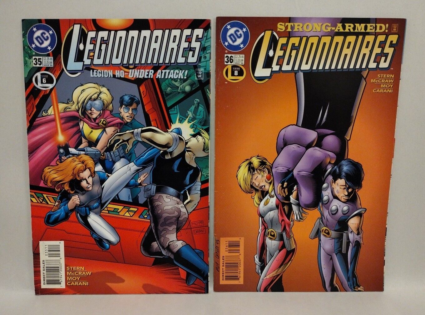 Legionnaires (1995) DC Comic 14 Issue Lot Run #23-36 Jeff Moy Tim Peyer