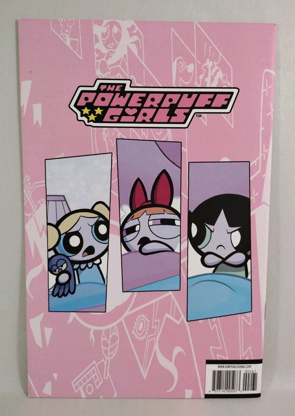 Powerpuff Girls #2 (2013) IDW Comic Blank Sketch Cover Variant VF-NM