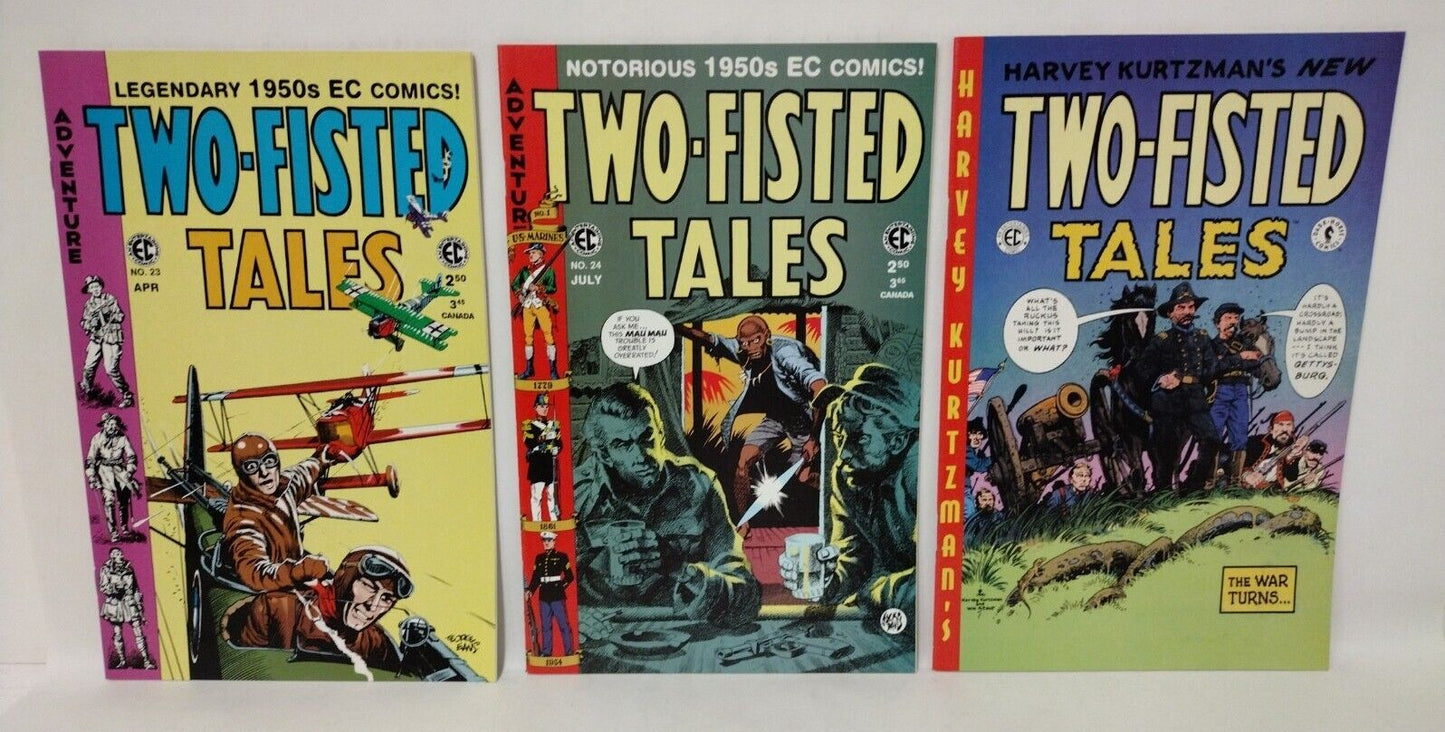 Two-Fisted Tales (1995) Gemstone EC Comic Reprint Set 11-24 Last Issue + The New