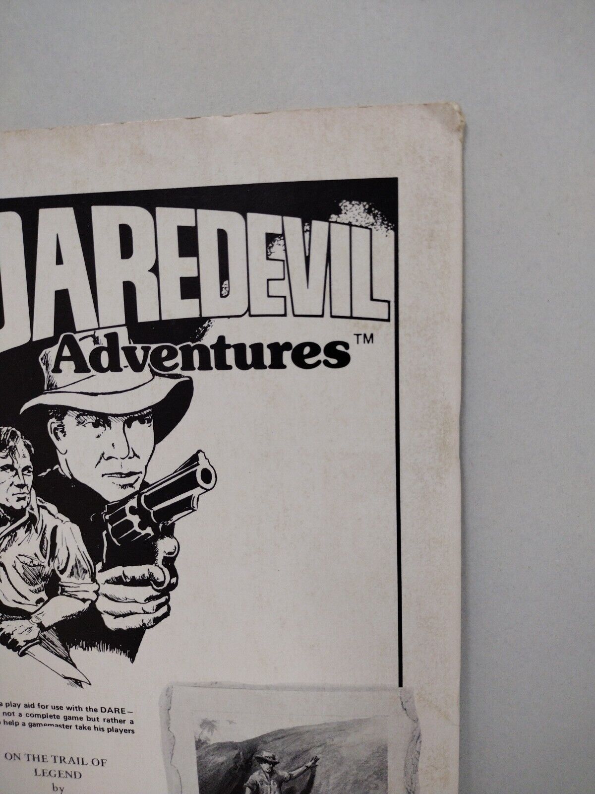 Daredevil Adventures Vol 2 #4 (1984) FGU RPG Magazine Lost World Tales 