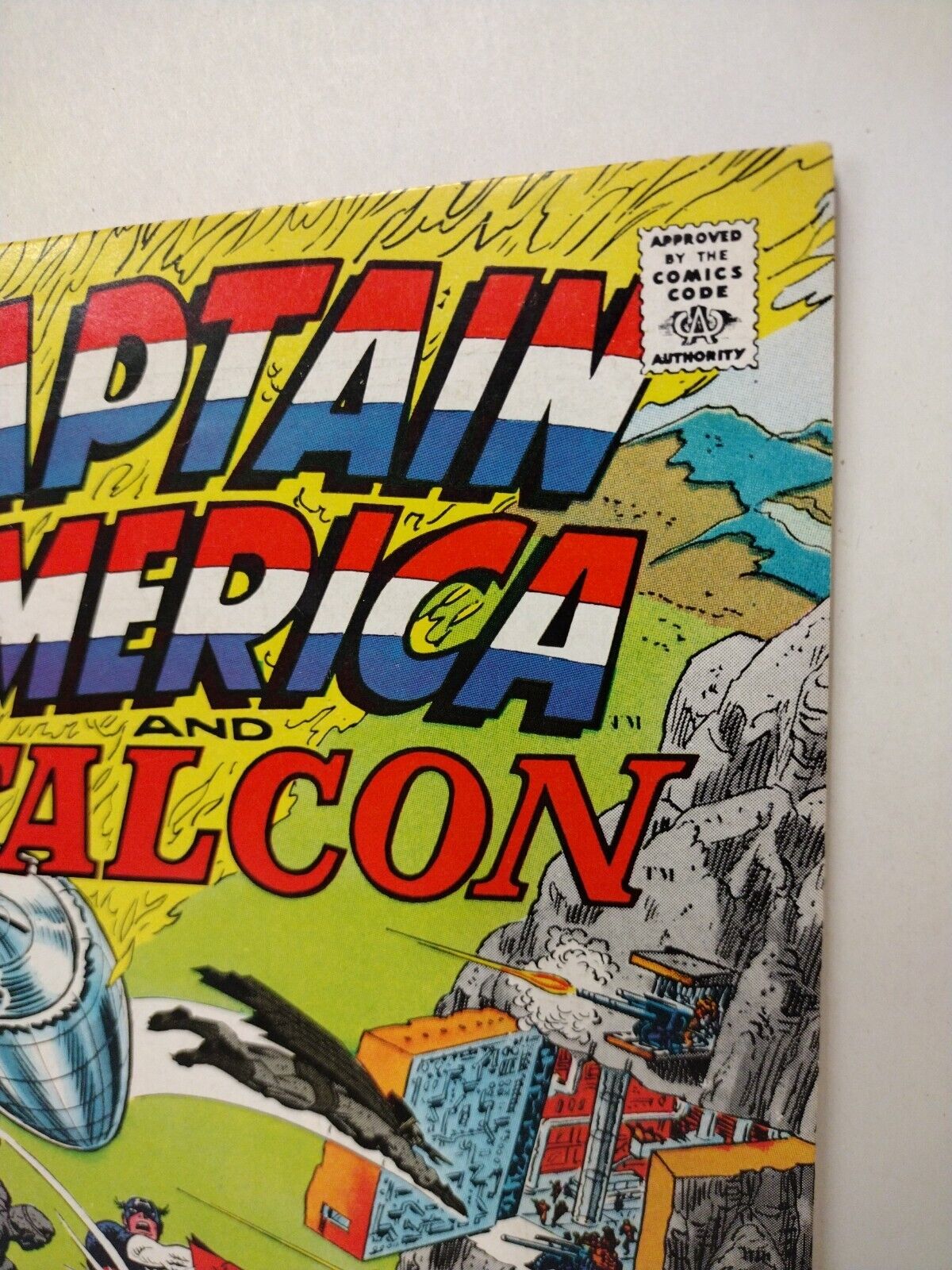 Captain America & Falcon #141 (1971) Marvel Comic John Romita Art Stan Lee 