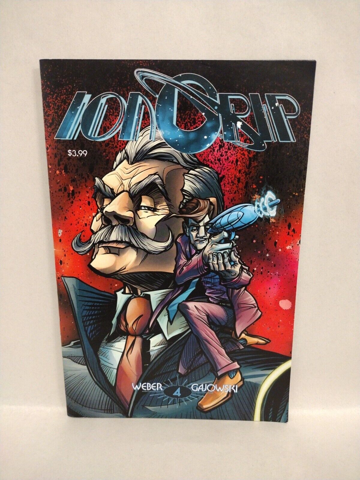 Ion Grip (2016) Pen & Dagger Complete Comic Set #1 2 3 4 Webber Gajowski