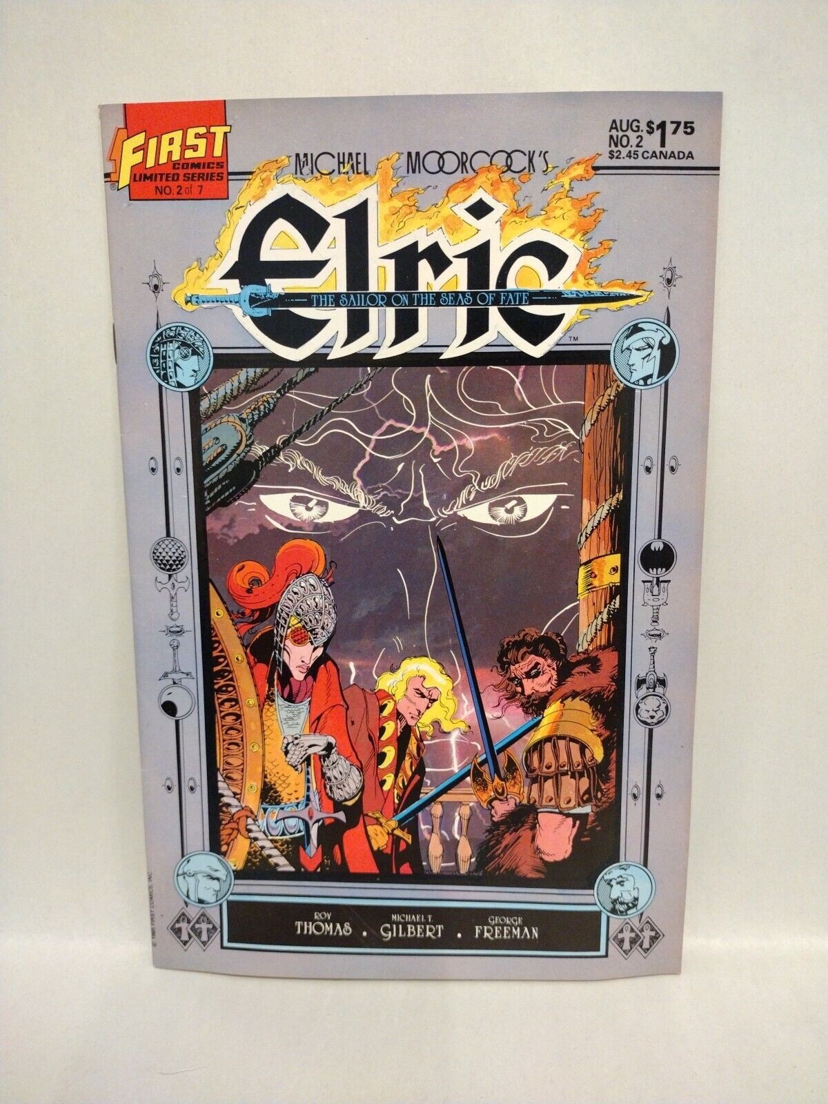 Elric The Sailor Of The Seas Of Fate (1985) Complete First Comic Set #1-7