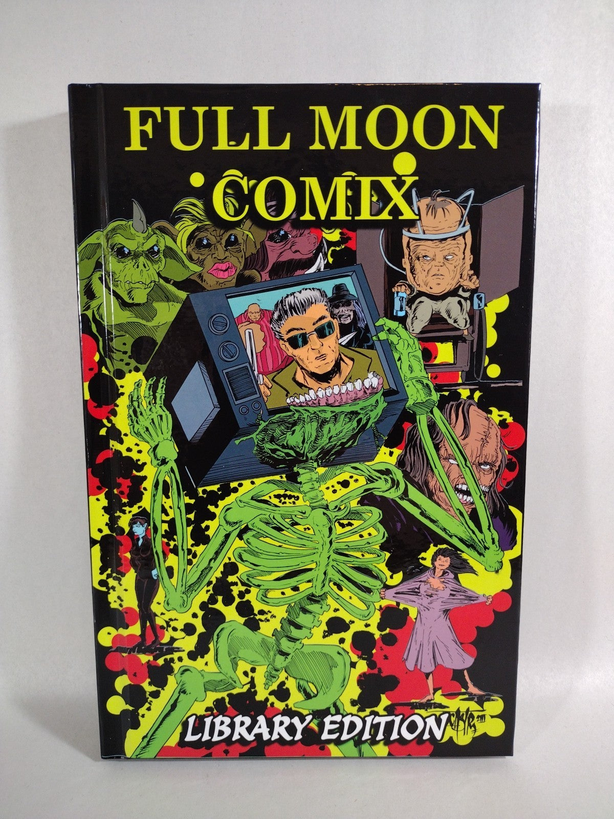 Full Moon Comix Library Edition Custom Bound Comic Hardcover ARG 165 Deadly Ten