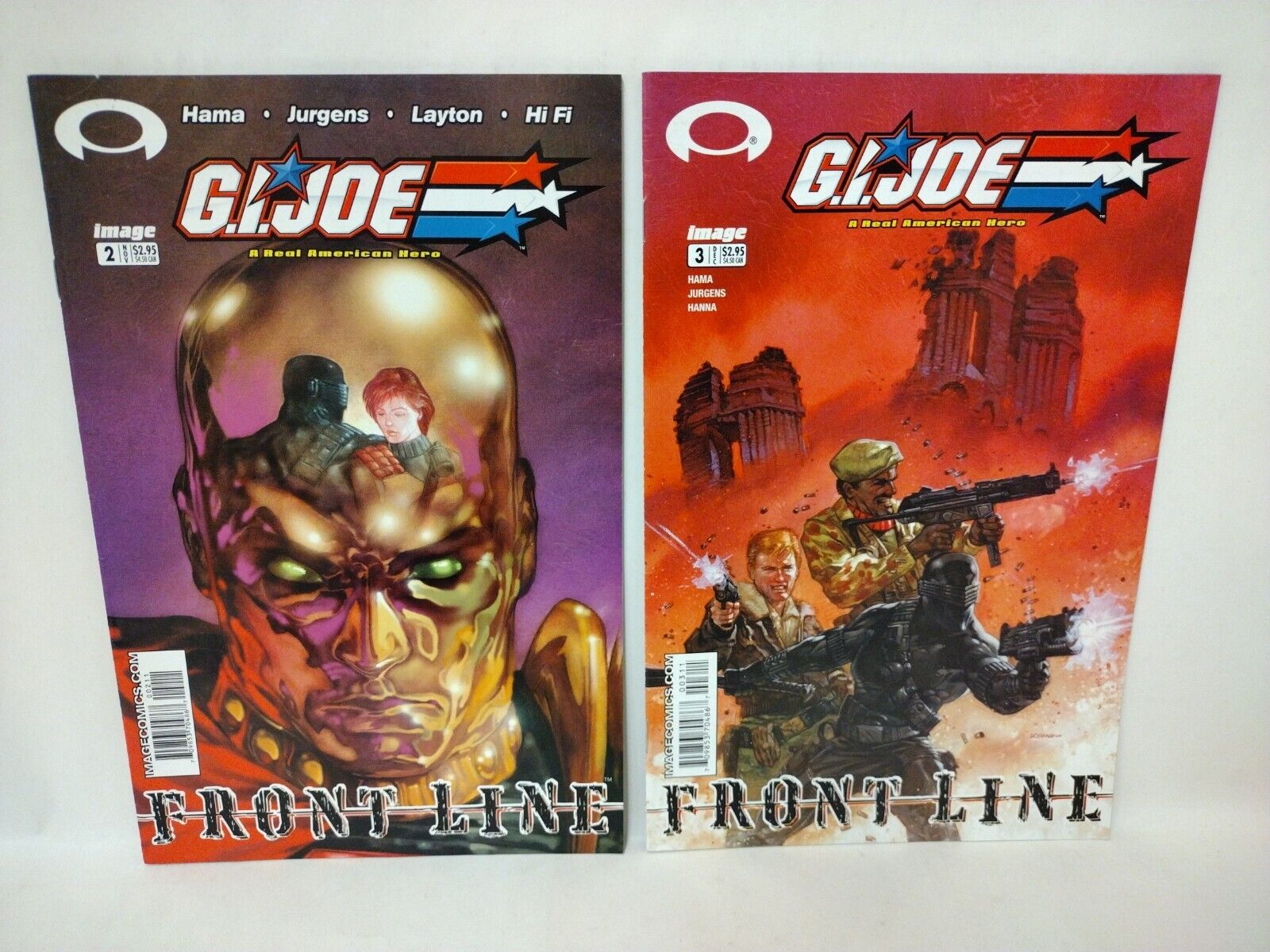 GI Joe Frontline (2002) Larry Hamma Image Comic Lot #1 2 3 4 5 6 7 Dan Jurgens