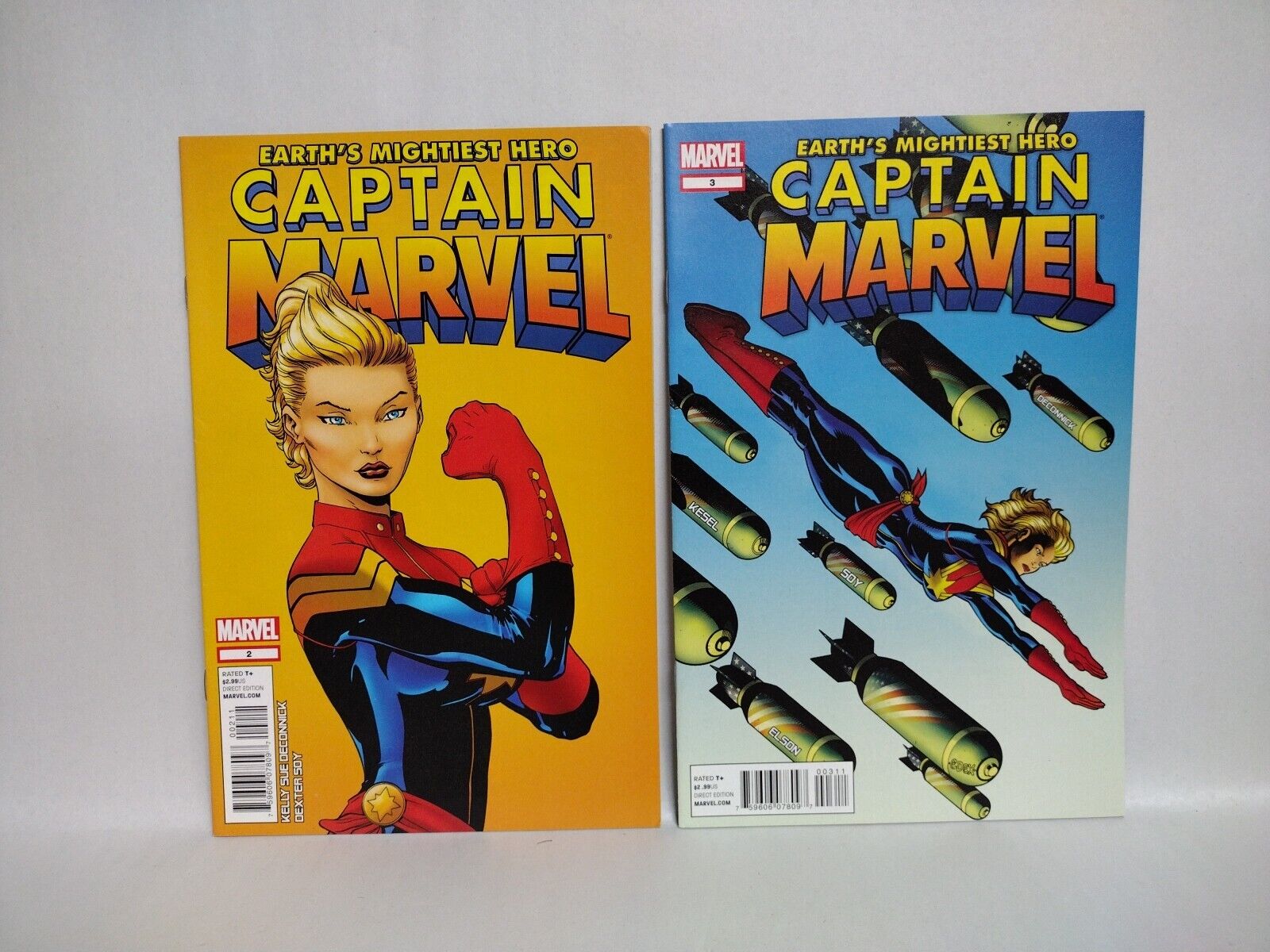 Captain Marvel (2012) Comic Lot Set #2 3 4 6 7 8 Deconick Dexter Soy NM