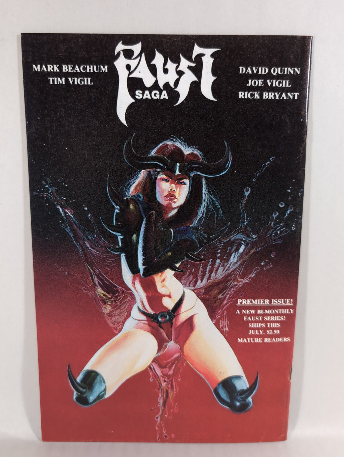 Faust Love of the Damned #6 1990 Last Northstar Comic Issue Signed Vigil Quinn