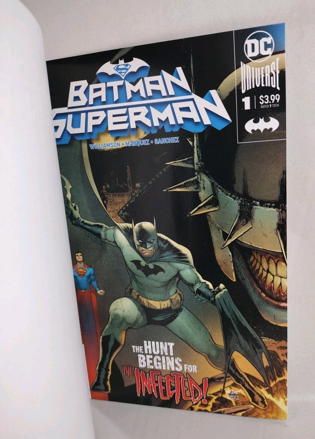 Batman Superman #1 (2019) DC Comic Blank Sketch Variant Cover New NM