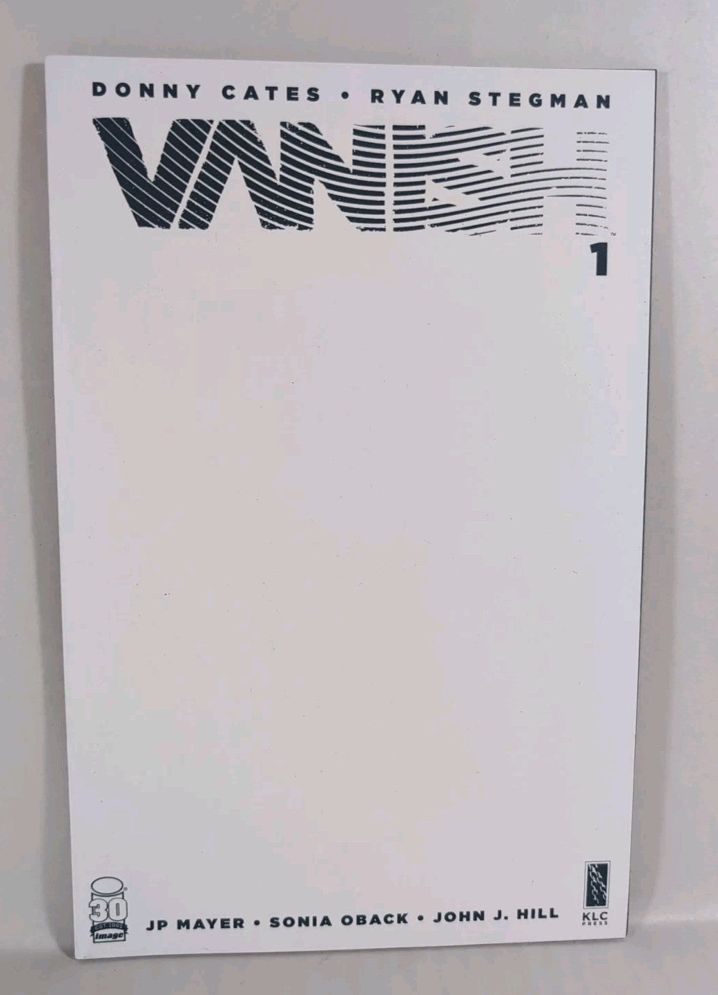 Vanish #1 (2022) Image Comics Blank Sketch Variant Cover New NM