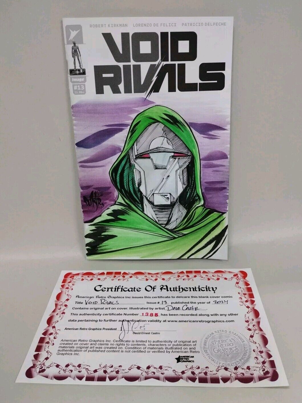 Void Rivals #13 (2024) Sketch Cover W Original DCastr