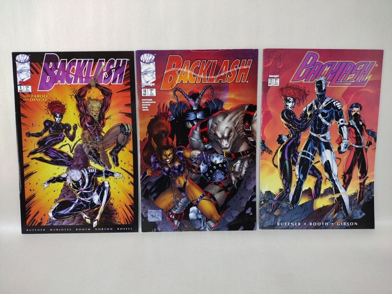 Backlash Image 16 Comic Lot Set #1a 1b 4 5 6 7 9 10 12 13 14 15 16 17 26 29