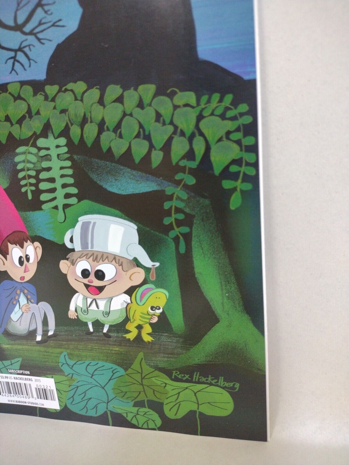 Over the Garden Wall 3 (2015) Boom Studios Comic Subscription Variant Pat McHale