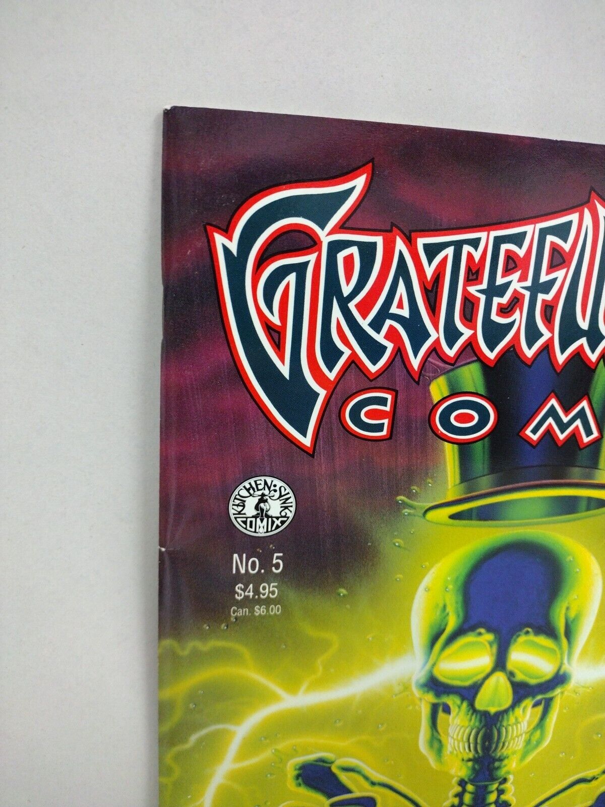 Grateful Dead Comix (1992) Kitchen Sink Comic Lot Set #5 6