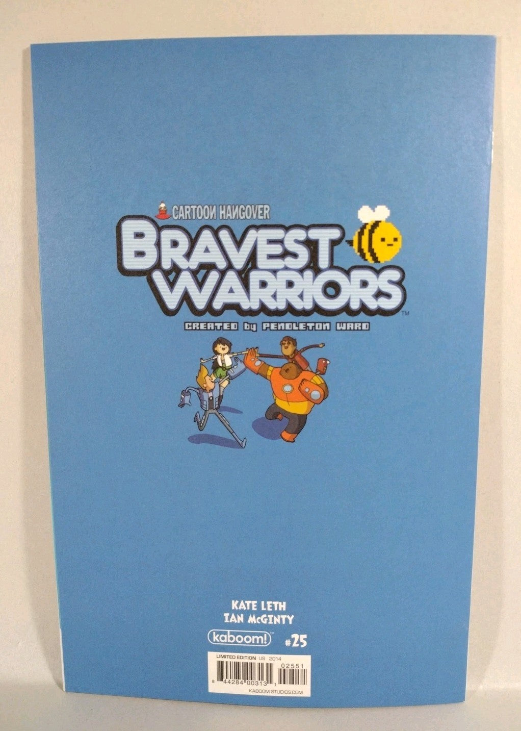 Bravest Warriors #25 (2014) Boom Comic Sketch Cover W Original Jevin Loop Art