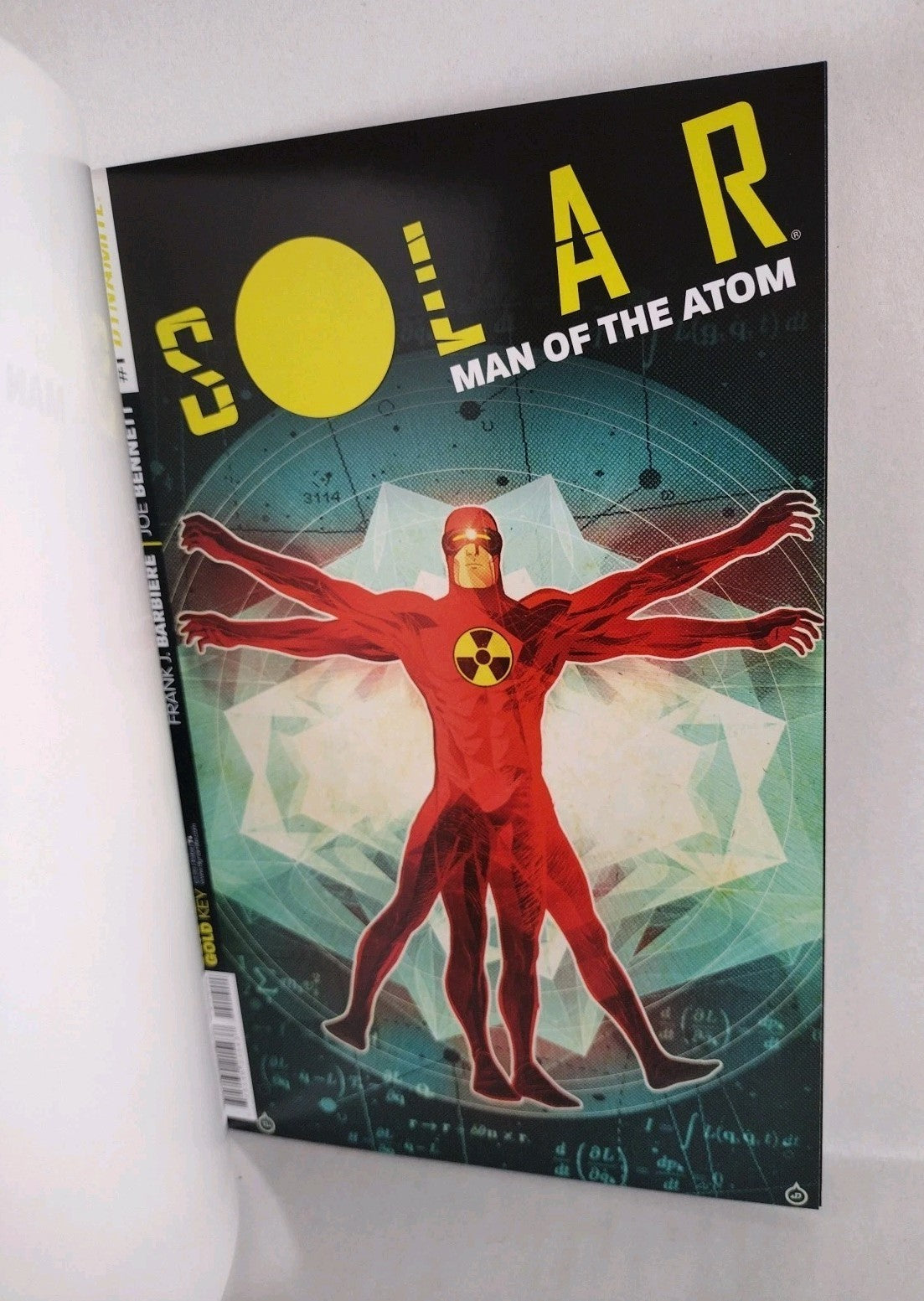 Solar Man Of The Atom #1 (2014) Dynamite Blank Sketch Variant Cover Comic New NM