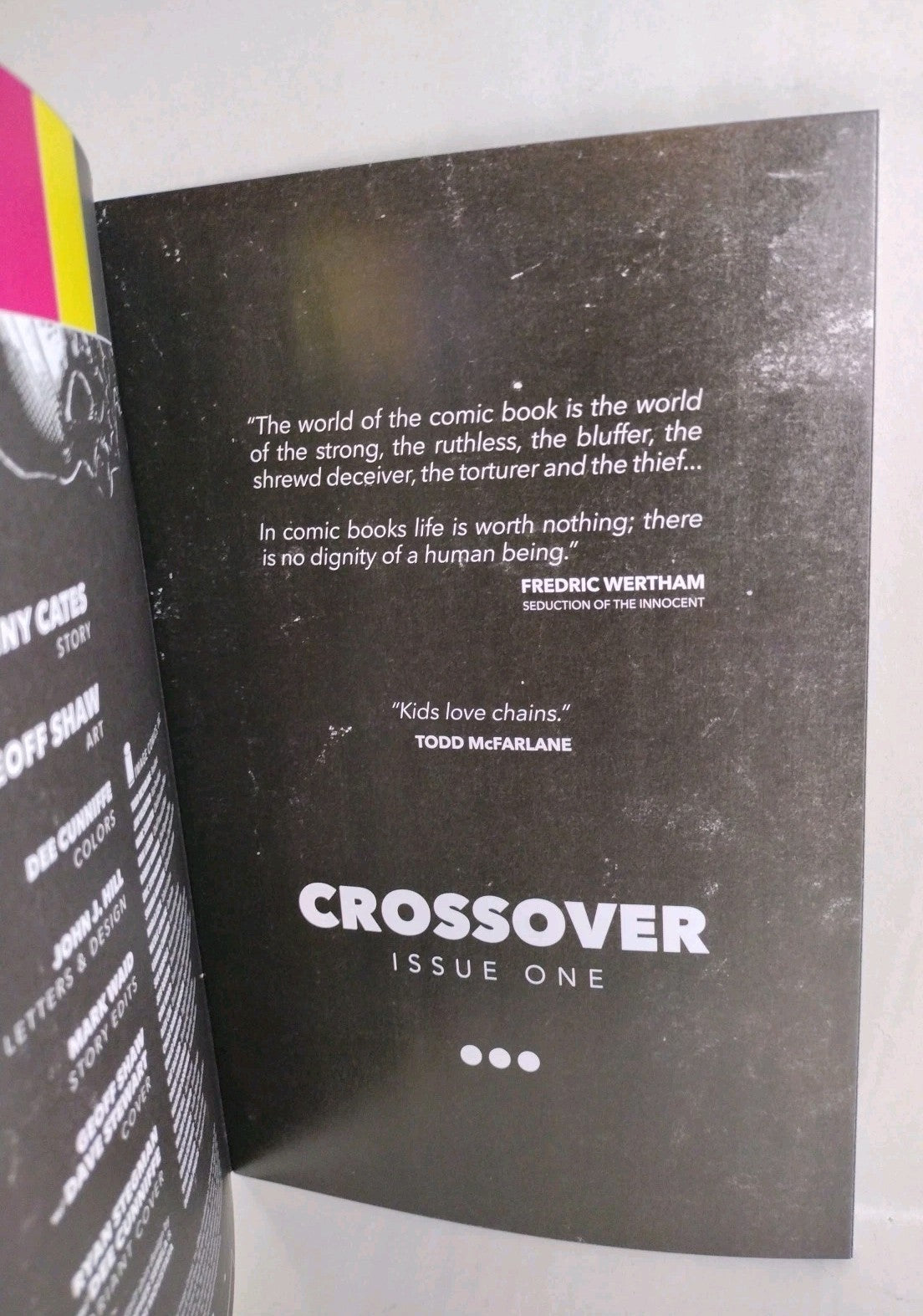 Crossover #1 (2020) Image Comic Blank Sketch Variant Cover New NM