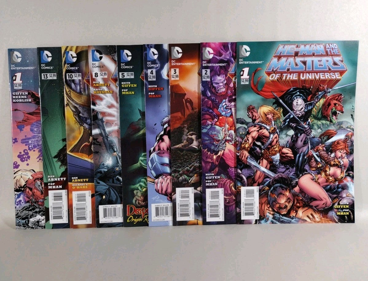 He-Man Masters Of The Universe (2013) DC Comic Lot #1-5 8 10 13 Origin Hordak 1
