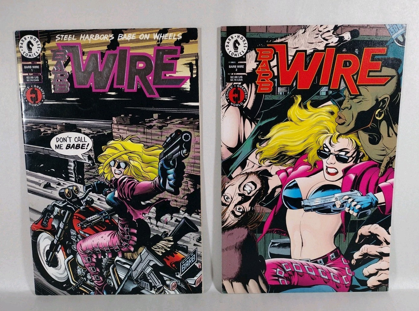 Barb Wire (1994) Dark Horse Comic Lot #1 2 3 4 5 + Insider 20 CGW Week 1