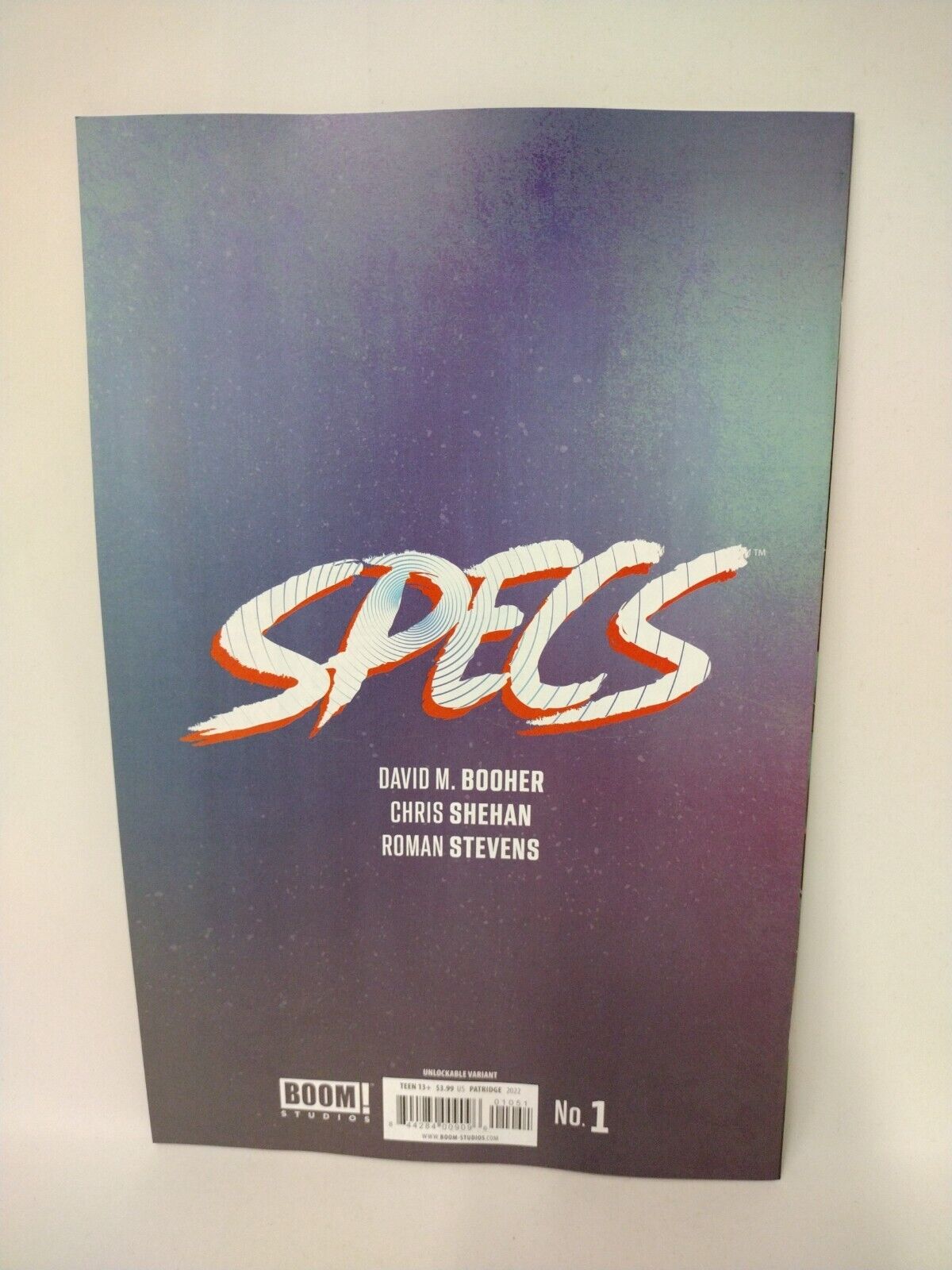 Specs #1 (2022) Skylar Patridge 1 Per Store Variant Comic BOOM! Studios New NM