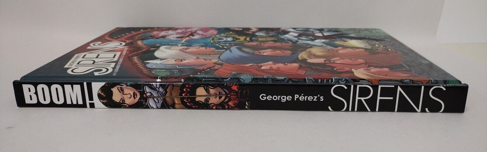 George Perez Sirens (2018) Direct Market Variant CVR Boom Studios Hardcover New 