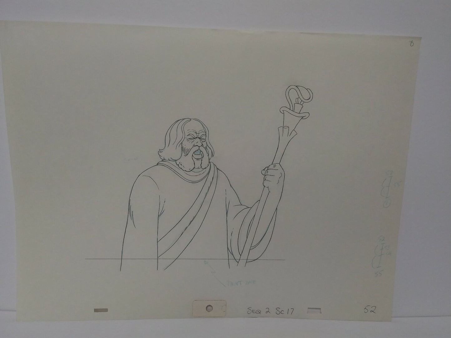 Lot Of 19 Original 1981 Heavy Metal Animation Pencil Art Prelims of Taarna Elder