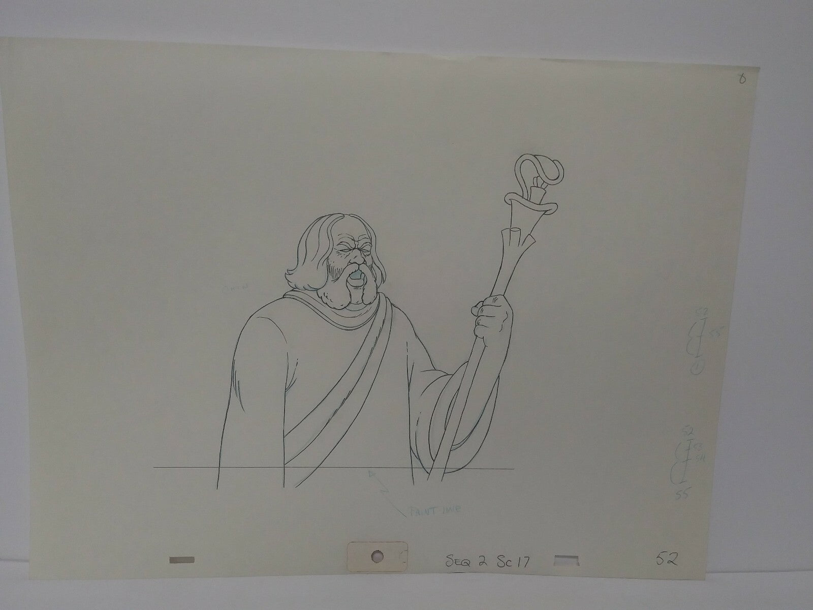 Lot Of 19 Original 1981 Heavy Metal Animation Pencil Art Prelims of Taarna Elder