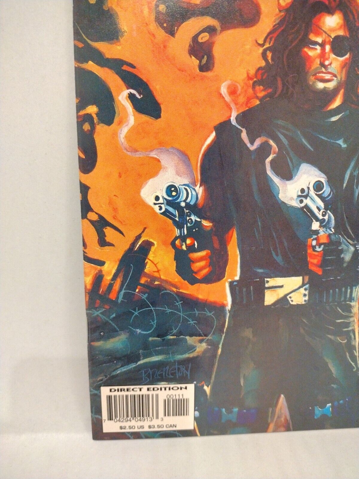 The Adventures of Snake Plissken #1 (1997) Marvel Comic Dan Brereton Cover VF-NM