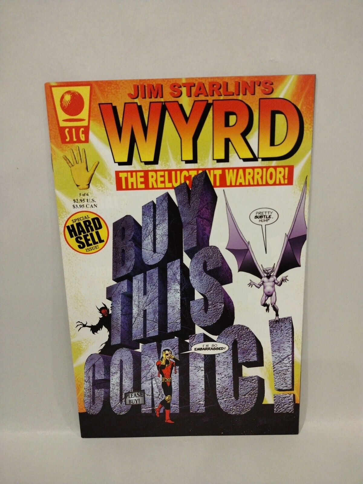 Jim Starlin's WYRD The Reluctant Warrior (1999) SLG Complete Set 1 2 3 4 5 6 NM