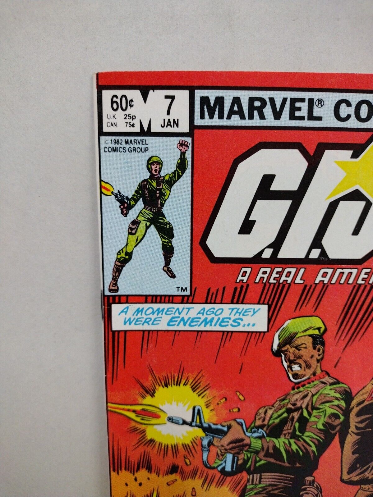 GI Joe #7 (1982) Marvel Comic Herb Trimpe Cobra Commander VF 