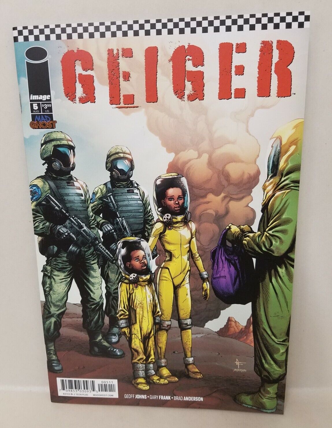 Geiger #5 (2021) Image Comic Set Of 2 Gary Frank + Pelletier Variant NM