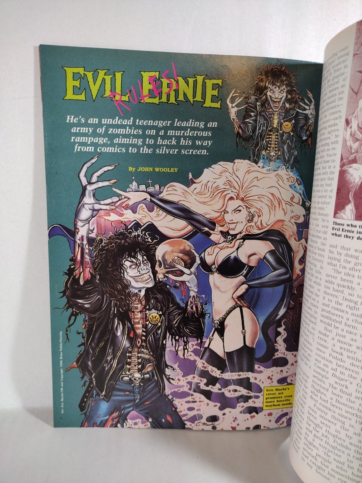 FANGORIA Magazine #108 (1991) Freddy's Dead People Under The Stairs Evil Ernie