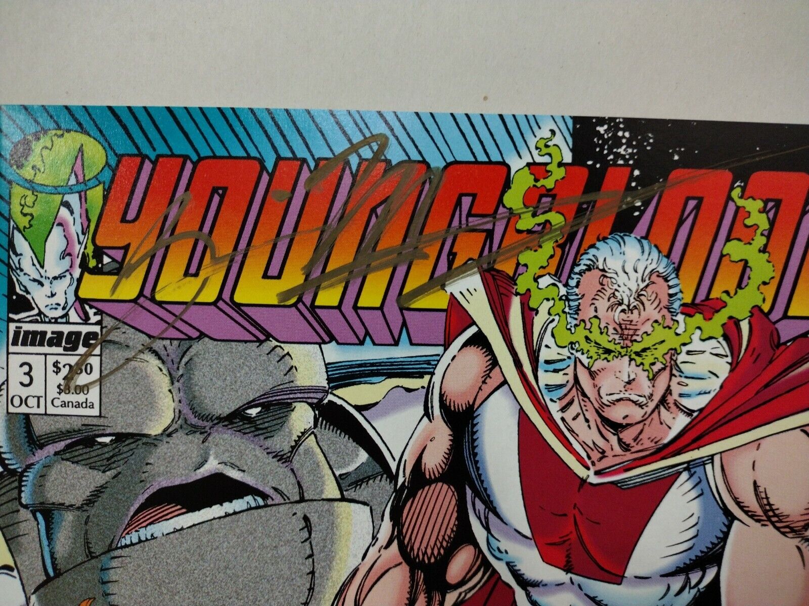 Youngblood #3 (1992) Supreme Flip Cover Signed by Brian Murray Image Comics 