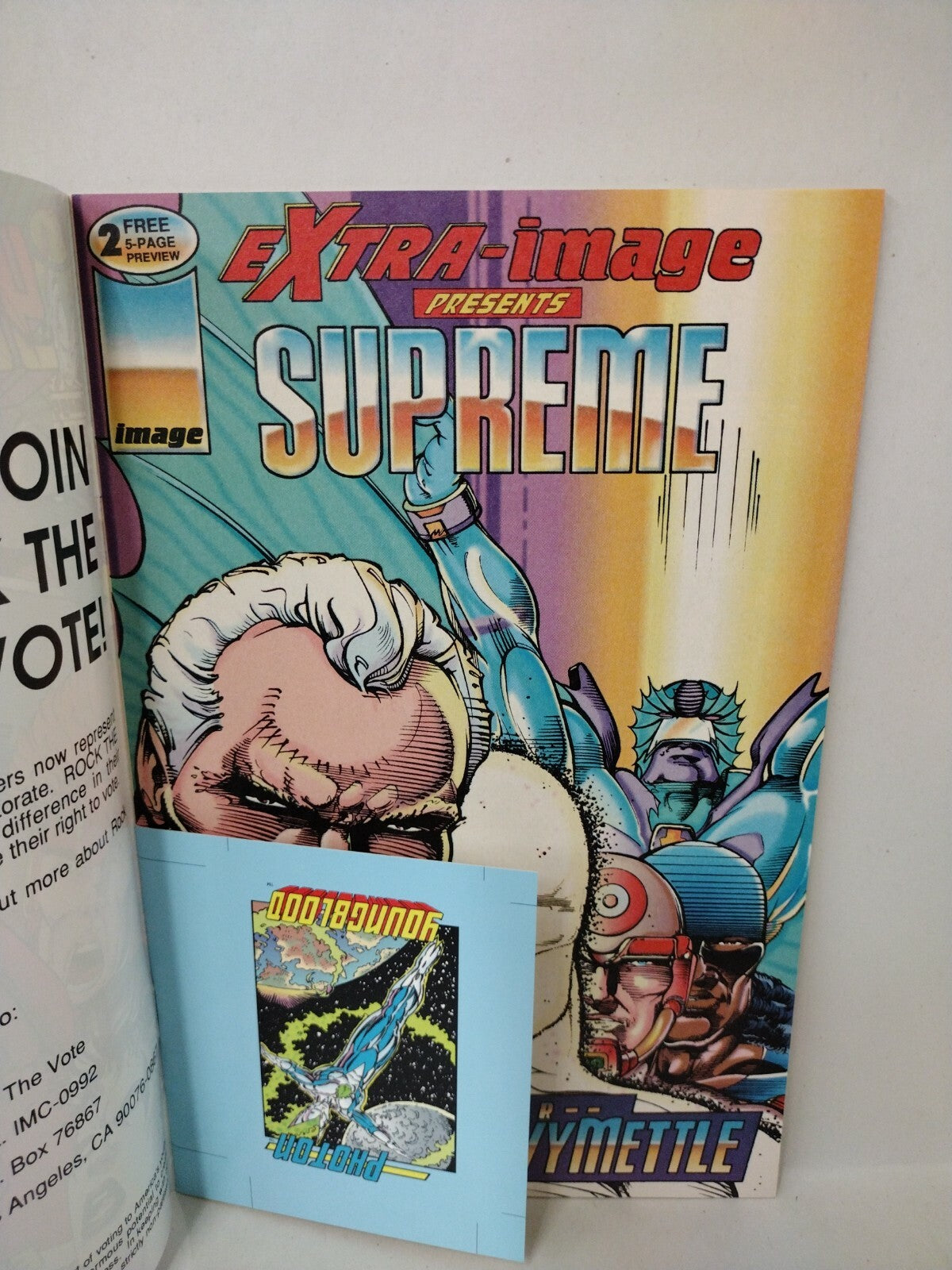Youngblood #3 (1992) Supreme Flip Cover Signed by Brian Murray Image Comics 