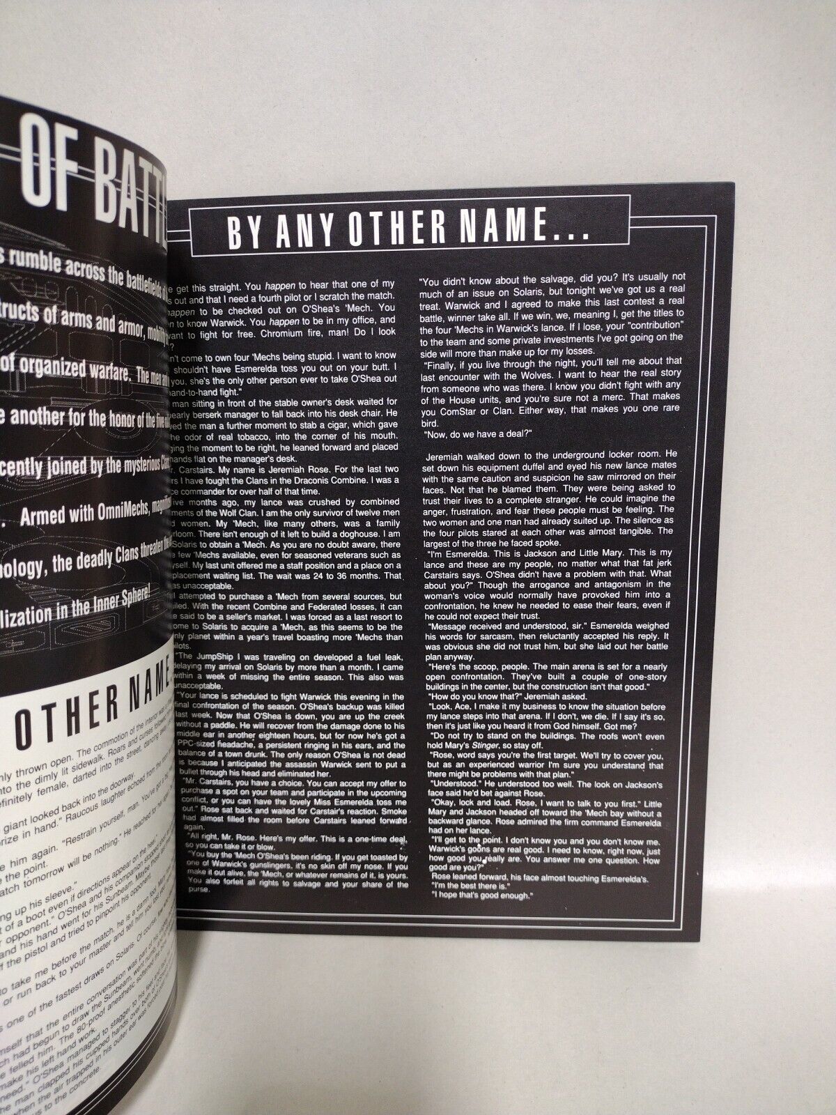 World Of Battletech (1991) FASA RPG Promo Intro Magazine Booklet Zeleznik Venter