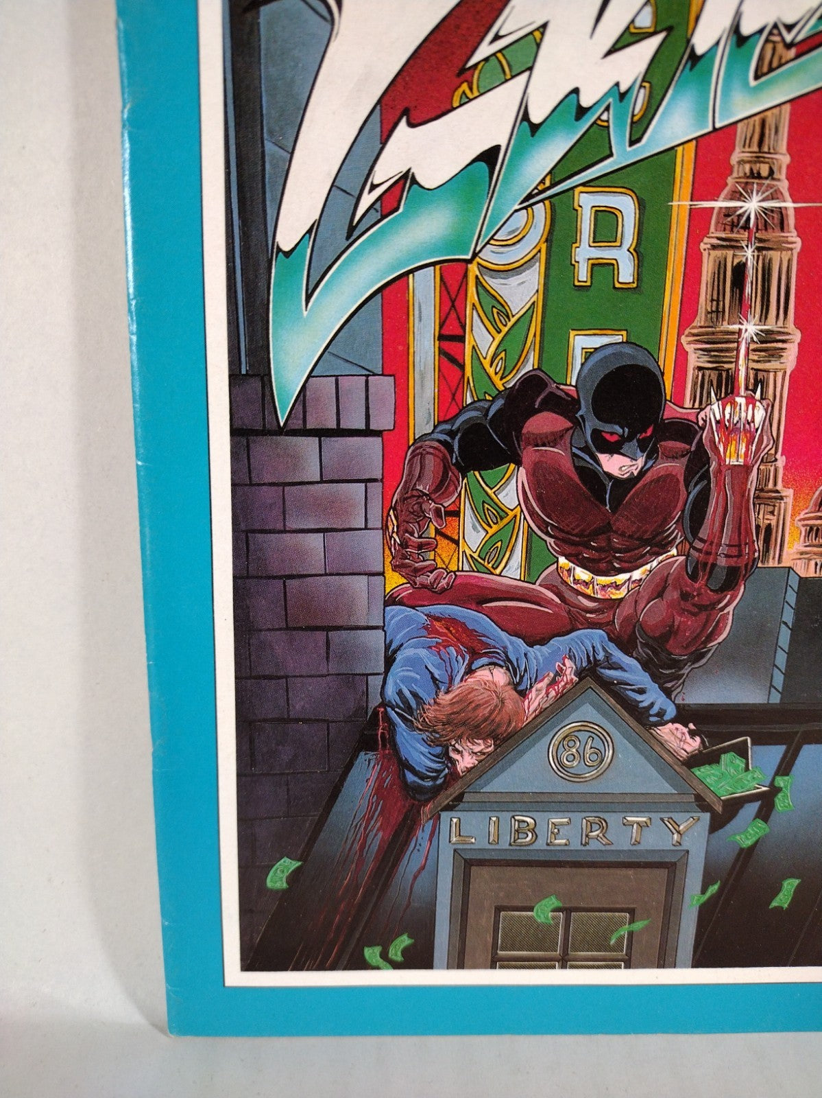 Grips #1 (1986) Volume 1 Silverwolf Comic 1st Print Tim Vigil VF