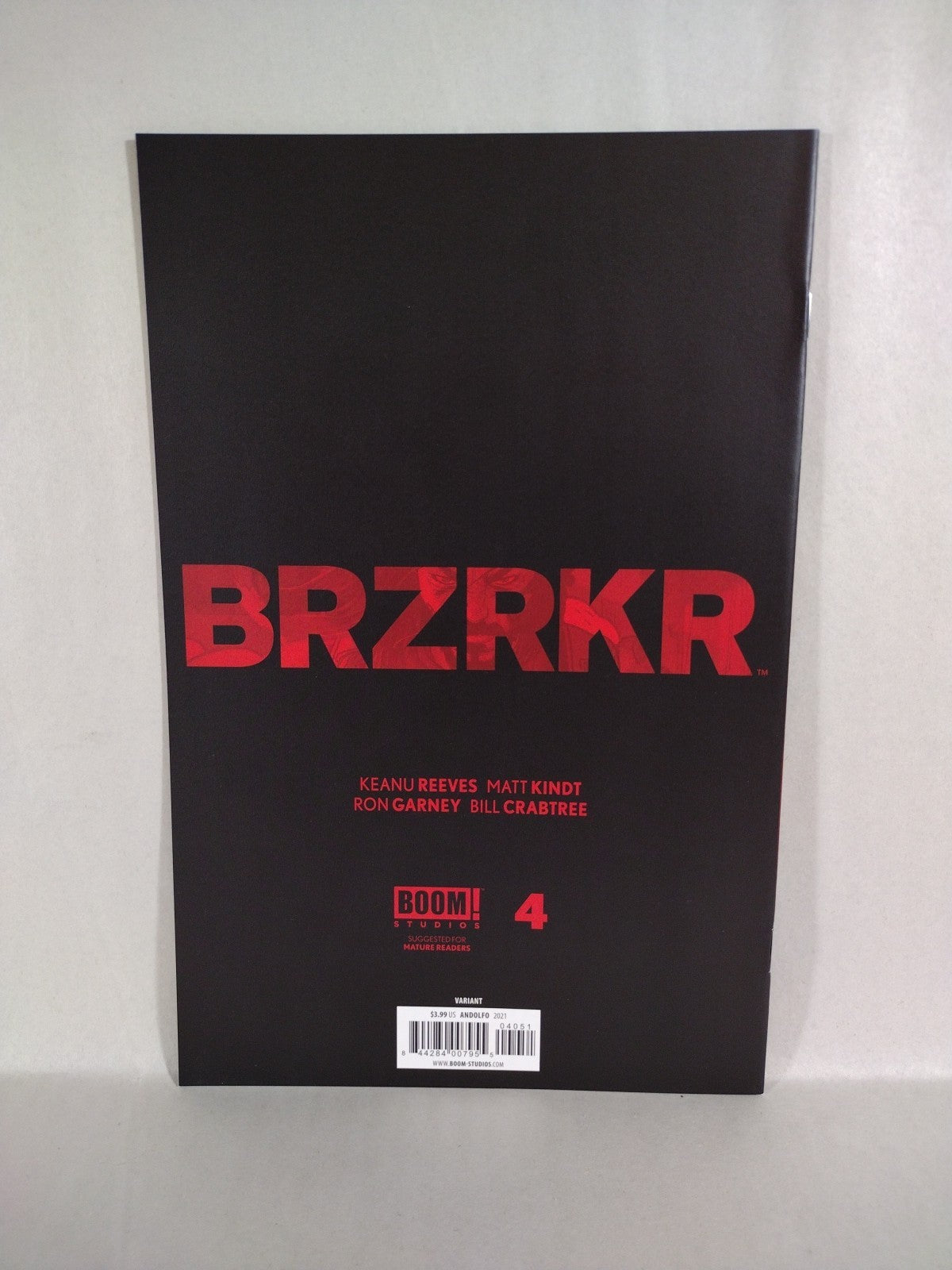 BRZRKR (2021) Boom Comic Lot #1 2 3 4 5 8 Poetry Of Madness 1 Keanu Reeves NM