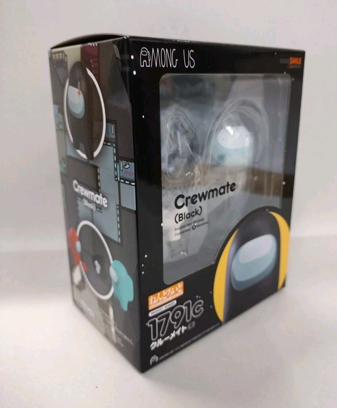 Among Us Crewmate Black Nendoroid 1791c Figure Good Smile Co. New In Box