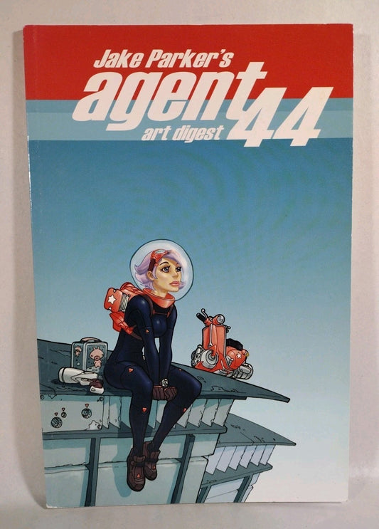 Agent 44 Art Digest (2004) Jake Parker Comic/Sketchbook 48 Pages FN-VF