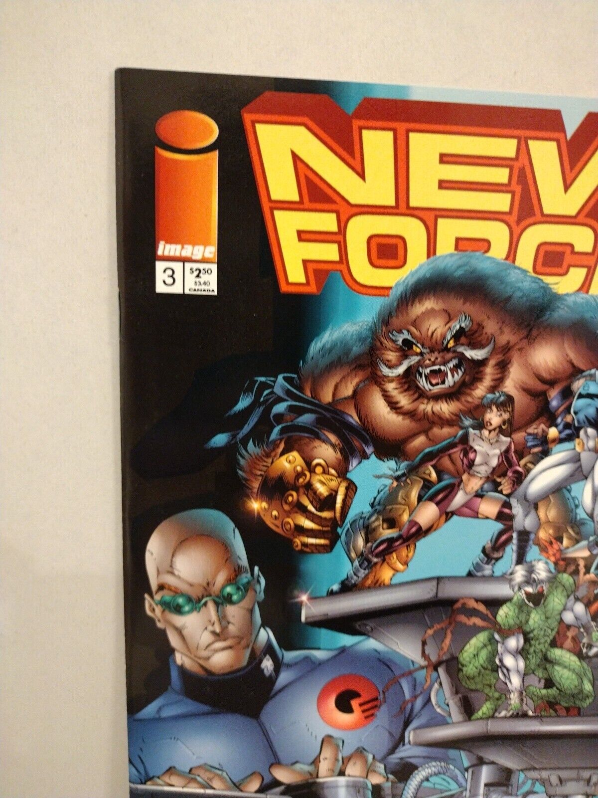 New Force (1996) Image Comic #3 4 Last Issue New Men Mini-series