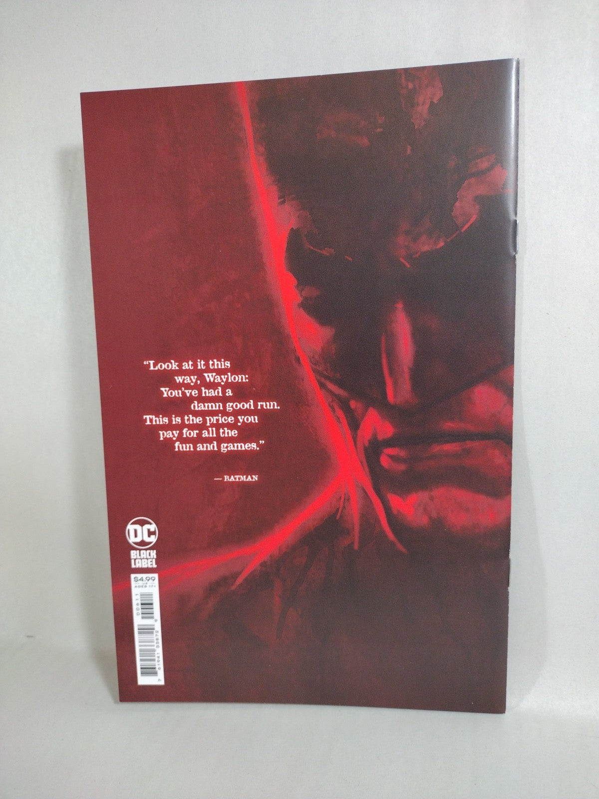 Batman Reptilian (2021) DC Black Label Comic Lot Set 1 2 3 5 6 VF-NM Sharp Ennis