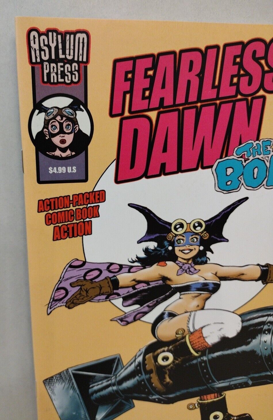 Fearless Dawn The Bomb #1 A (2023) Asylum Press Steve Mannion NM