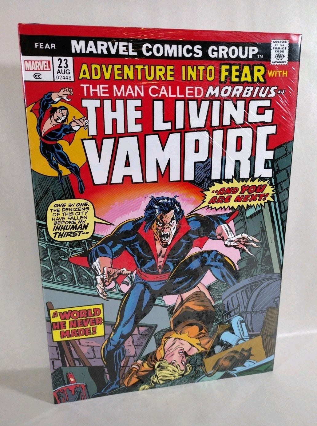 Morbius The Living Vampire Marvel Omnibus Gil Kane DM Variant Cover New Sealed