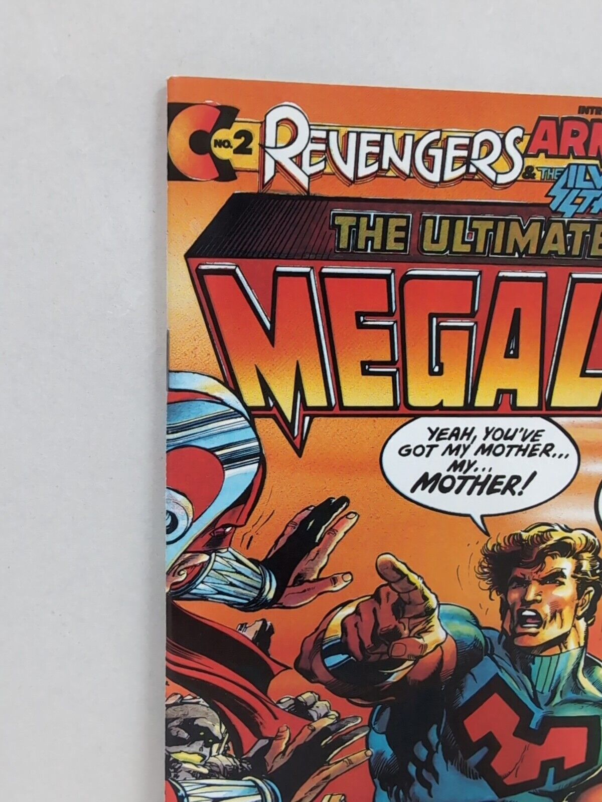 Revengers #1 & 2 (1986) Continuity Comics Neal Adams Newstand Variants Key Issue